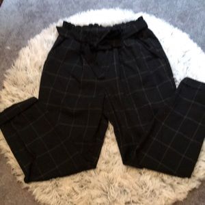 Flattering Paper Bag High Waisted Pants